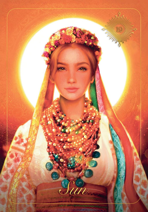 The Ukrainian Tarot; Flower of the Magic Fern - Tania Andrushko