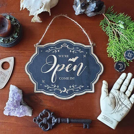 Magickal Open & Closed Small Business Sign