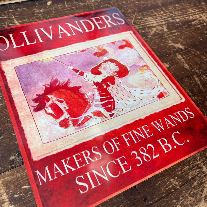 Ollivanders Fine Wand Maker n.15-20cm- Peltikyltti