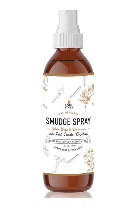 White Sage Cinnamon huonetuoksu / puhdistus spray 100ml - Soul Sticks