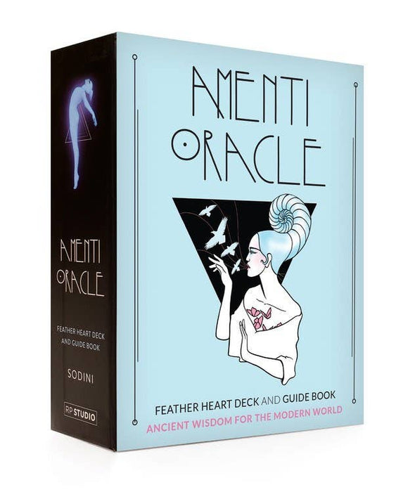 Amenti Oracle Feather Heart Deck and Guide Book - Sodini