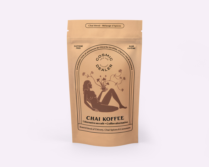 Herbal Koffee : Chai Spices + Lionsmane - Cosmic Dealer