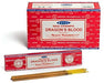 Dragon's Blood Agarbatti suitsuketikku 15 g – Satya – tuotepakkaus