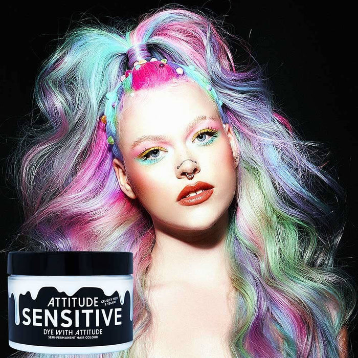 Sensitive White Mixer hiusväri - vegaaninen, eläinkokeeton - Attitude Hair Dye
