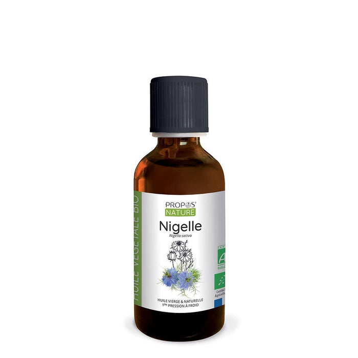 Mustakuminaöljy (Nigella sativa) (ryytineidonsiemenöljy) 50ml - Laboratoire Propos'Nature