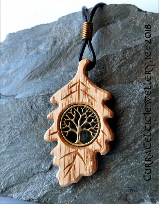 Tree of Life (yggdrasil) pronssinen riipus - Curra Celtic Jewellery