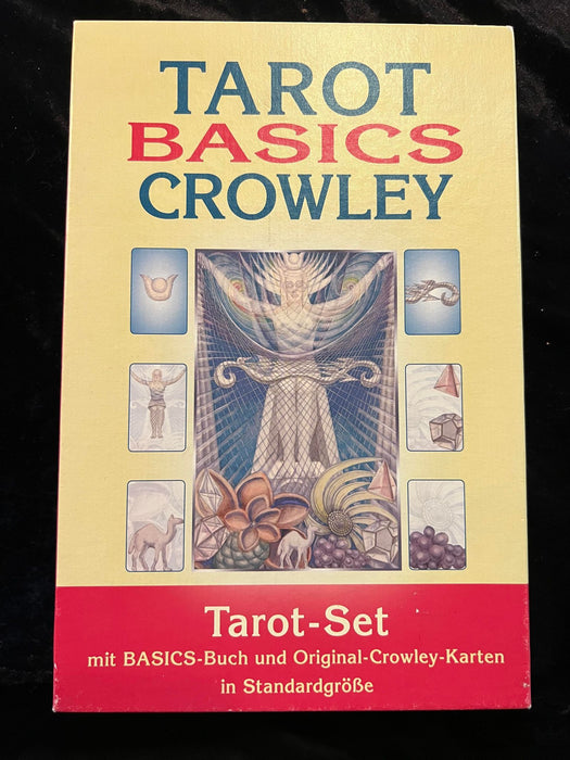 Thoth Tarot Basics - Crowley Aleister (Preloved/Käytetty) Saksa/German