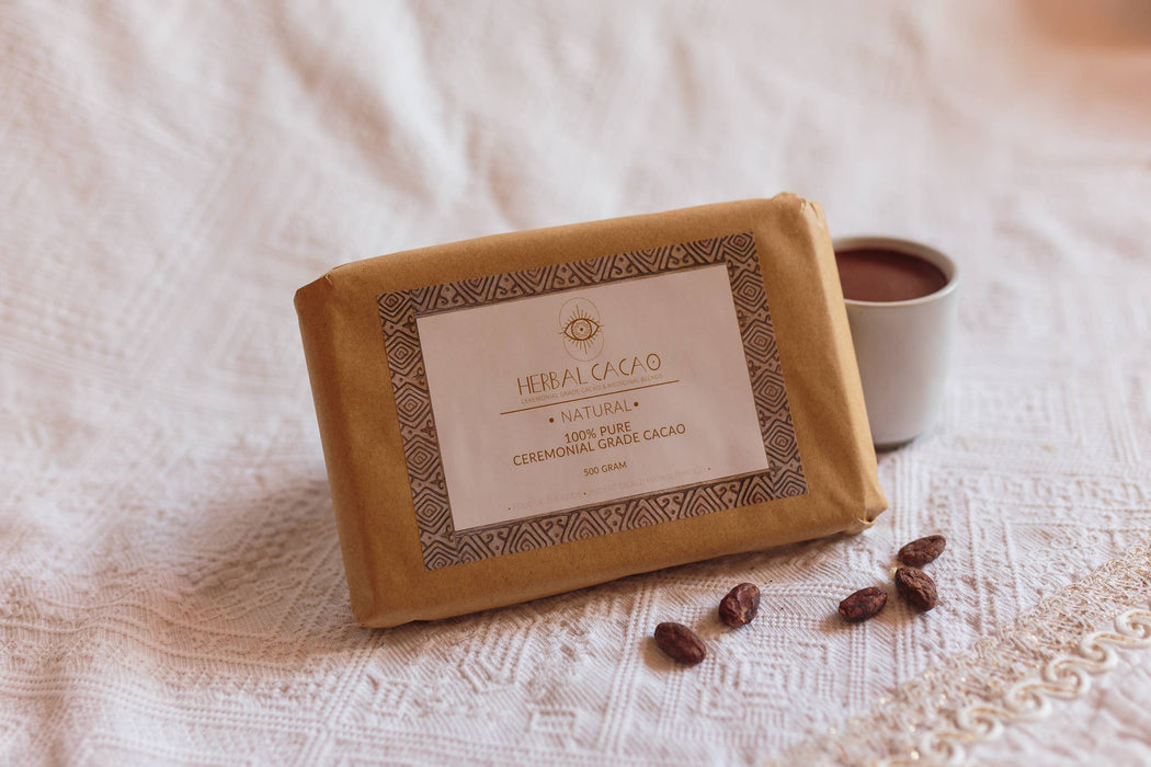 Seremoniallinen kaakao "Natural" 500g. - Herbal Cacao