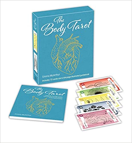 The Body Tarot: 72 cards and a 64-page illustrated -- Handel Tarotpuoti