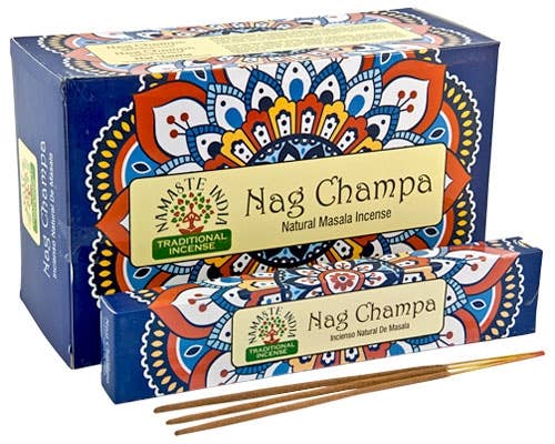 Nag Champa suitsuketikut - Namaste India
