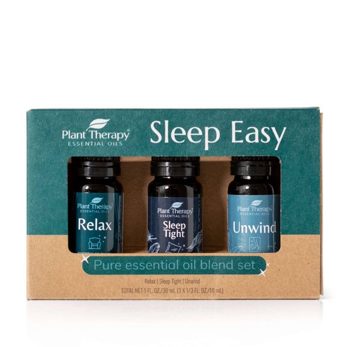Hyvien unien eteeriset öljyt 3x10ml - Sleep Easy - Plant Therapy