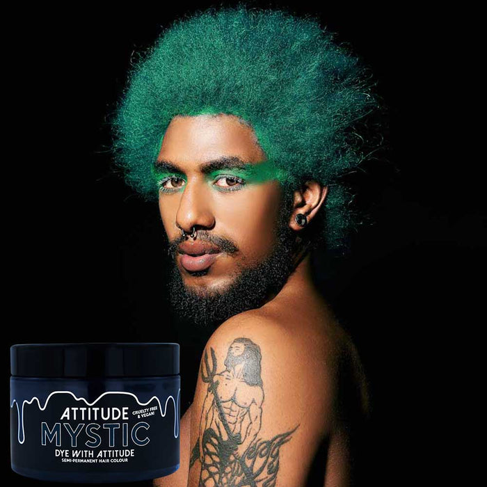 Mystic Blue hiusväri -  vegaaninen, eläinkokeeton - Attitude Hair Dye