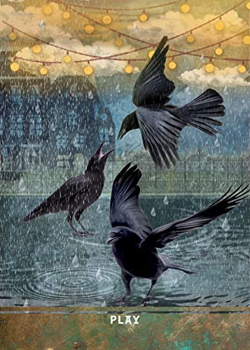 Urban Crow Oracle: A 54-Card Deck and Guidebook - MJ Cullinane