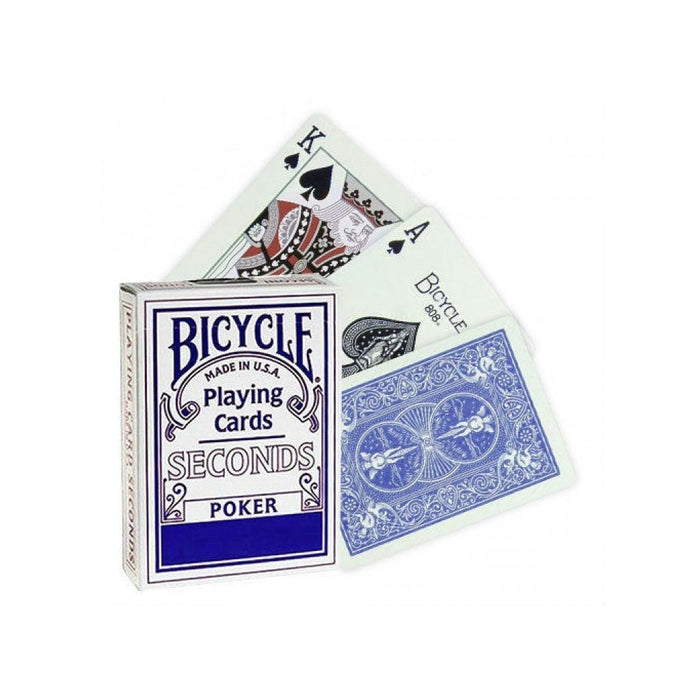 Bicycle Seconds Poker Blue Pelikortit