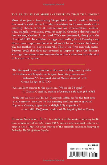 Weiser Concise Guide to Aleister Crowley - Richard Kaczynski