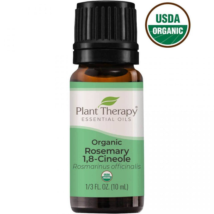 Organic Rosemary 1,8-Cineole eteerinen öljysekoitus 10ml - Plant Therapy