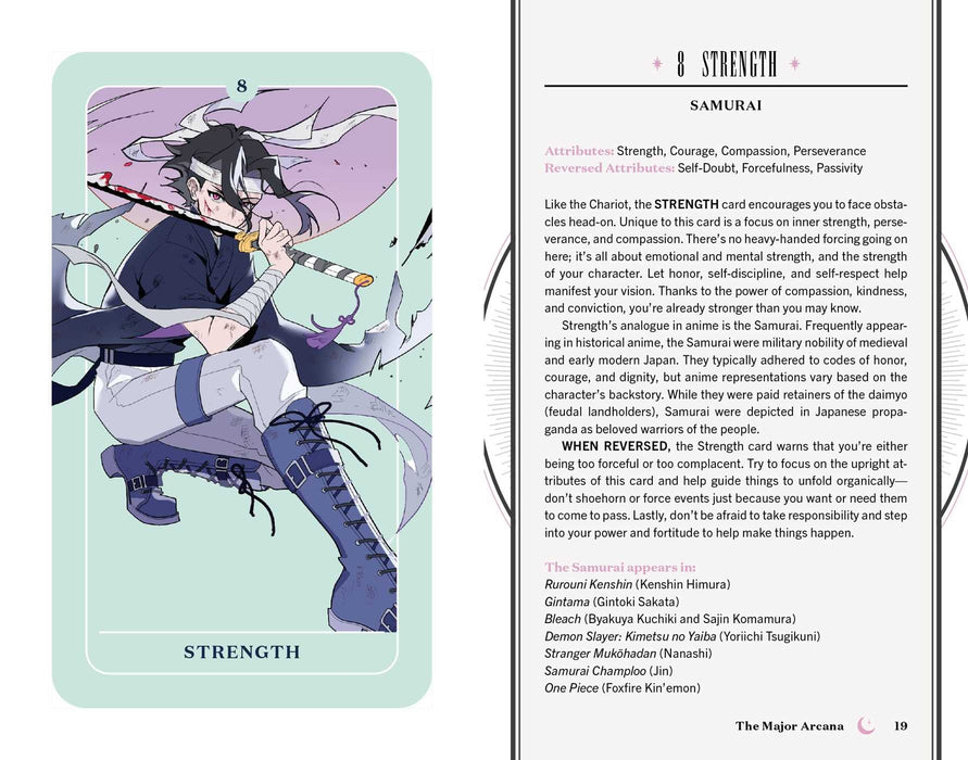 Anime Tarot Deck and Guidebook: Explore the Archetypes, Symbolism, and Magic in Anime - Natasha Yglesias