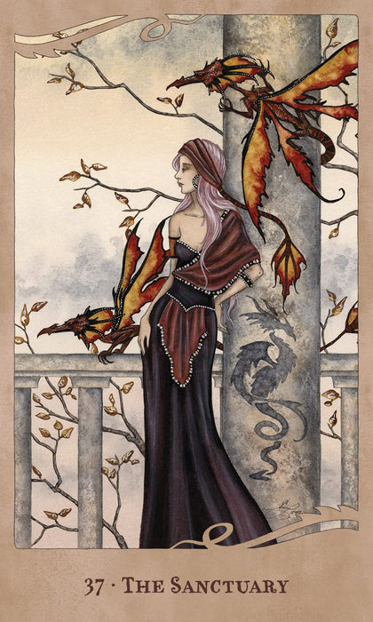 For the Love of Dragons: An Oracle deck - Angi Sullins, Amy Brown