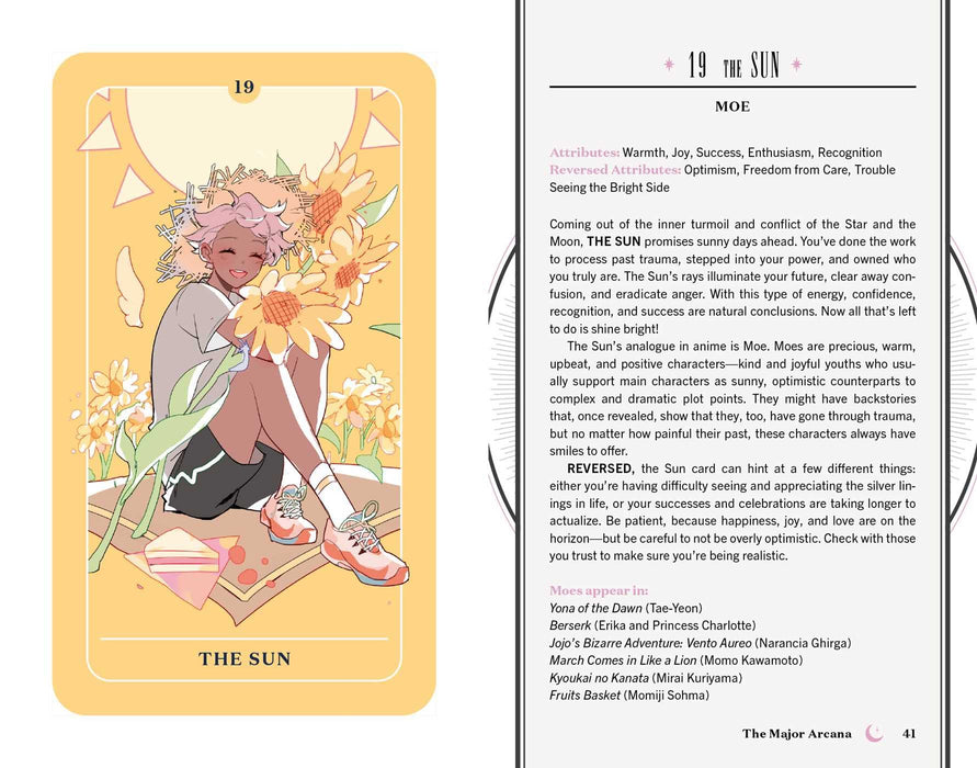 Anime Tarot Deck and Guidebook: Explore the Archetypes, Symbolism, and Magic in Anime - Natasha Yglesias