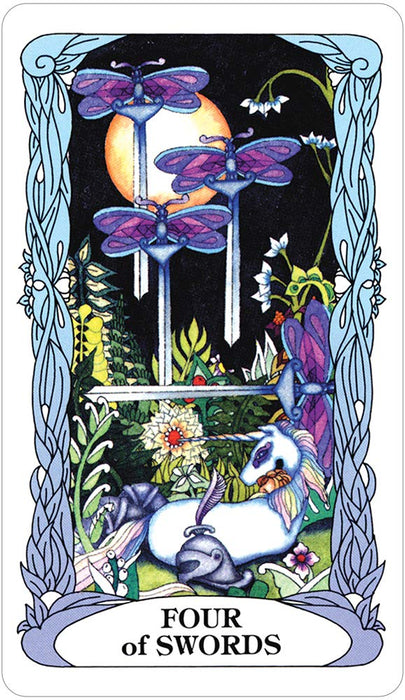Tarot of a Moon Garden Deck - Karen Marie Sweikhardt