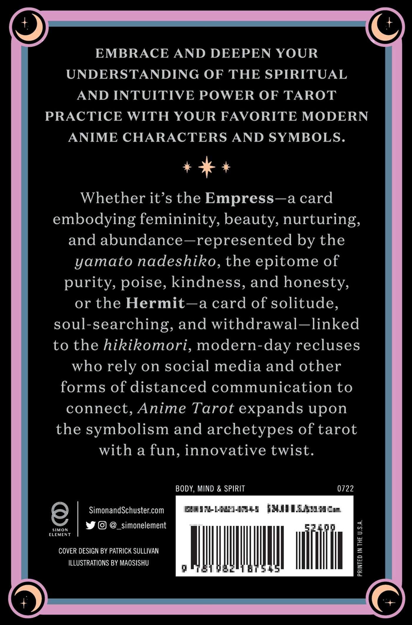 Anime Tarot Deck and Guidebook: Explore the Archetypes, Symbolism, and ...
