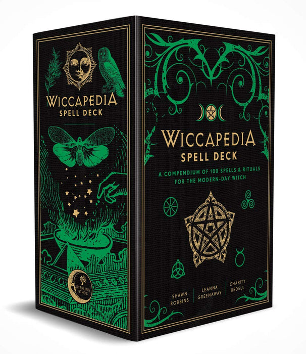 The Wiccapedia Spell Deck: A Compendium of 100 Spells & Rituals for the Modern-Day Witch - Shawn Robbins