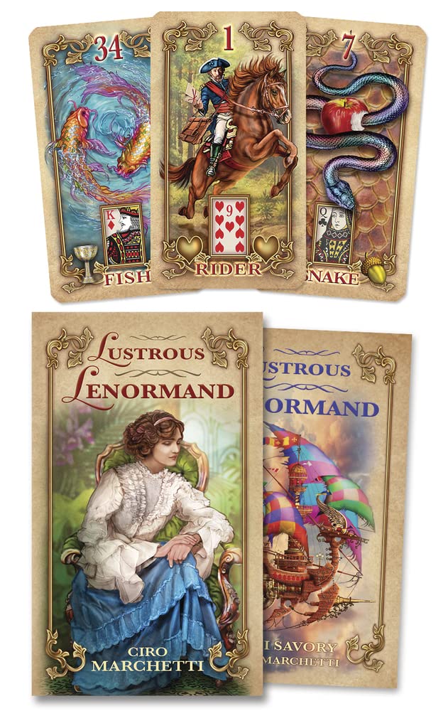 Lustrous Lenormand Ciro Marchetti Toni Savory Tarotpuoti