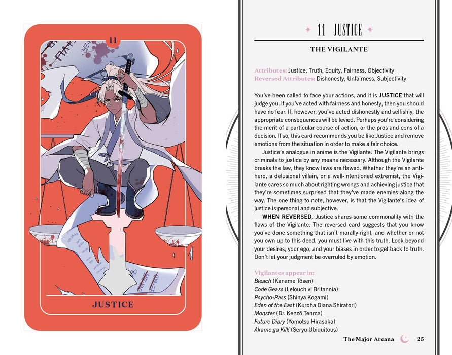 Anime Tarot Deck and Guidebook: Explore the Archetypes, Symbolism, and Magic in Anime - Natasha Yglesias