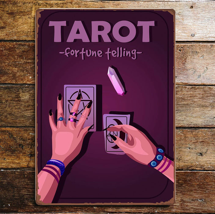 Tarot Fortune Telling Hands Cards Purple - n.15-20cm peltikyltti