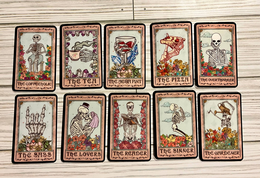 Skeleton Tarot Cards tarrasetti