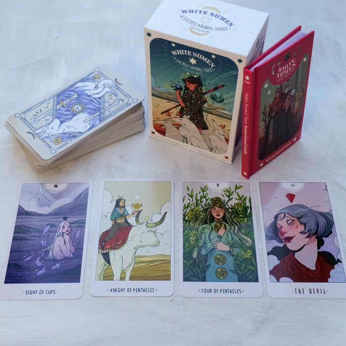 White Numen: Ein heiliges Tier-Tarot - Alba BG