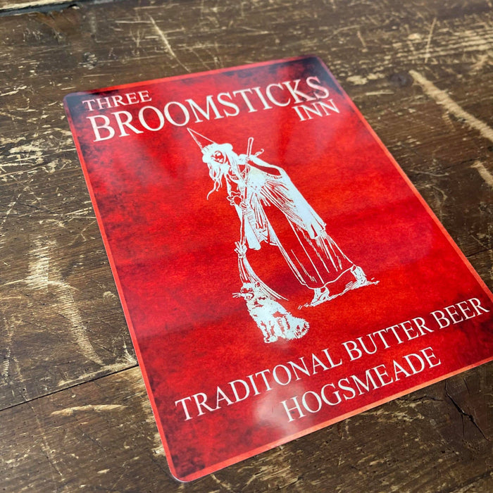 Three broomsticks Inn n.15-20cm - Peltikyltti