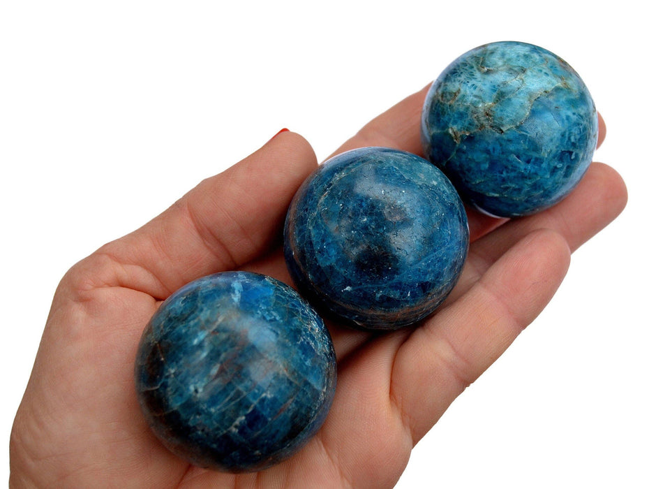 Sininen Apatiittipallo 4-5cm