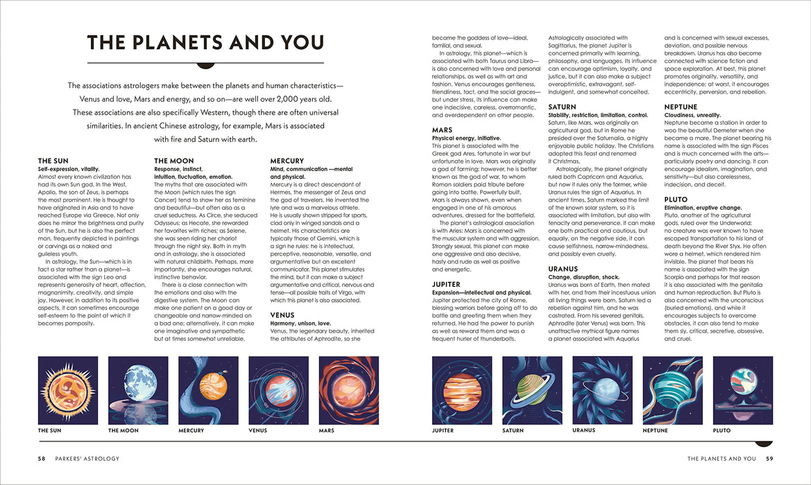 Parkers' Astrology: For Cosmic Insight and Self-care, the Deluxe Box Set - Derek Parker, Julia Parker