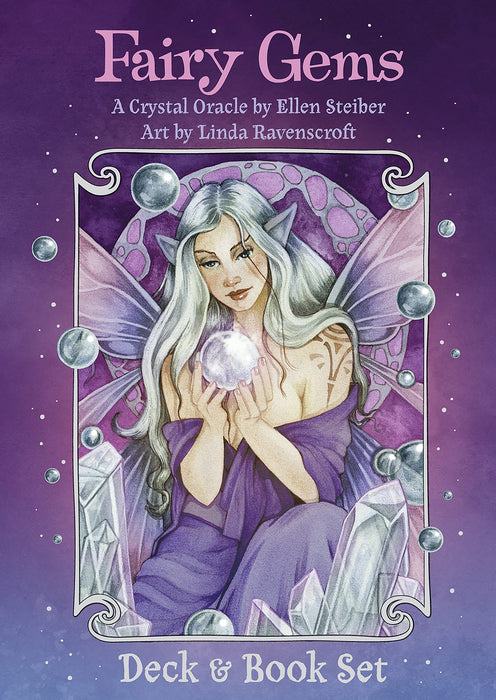 Fairy Gems: A Crystal Oracle deck - Ellen Steiber, Linda Ravenscroft