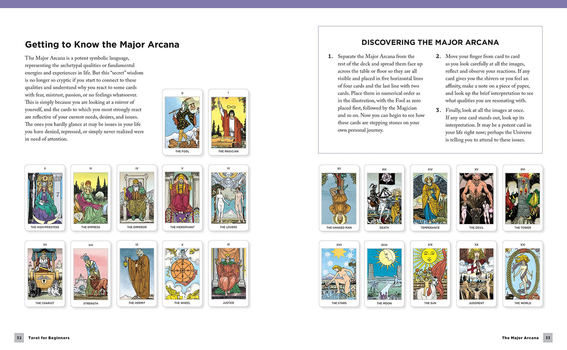 Tarot for Beginners : Learn the Magic of Tarot with Simple Instruction for Card Meanings and Reading Spreads - Ann Crane