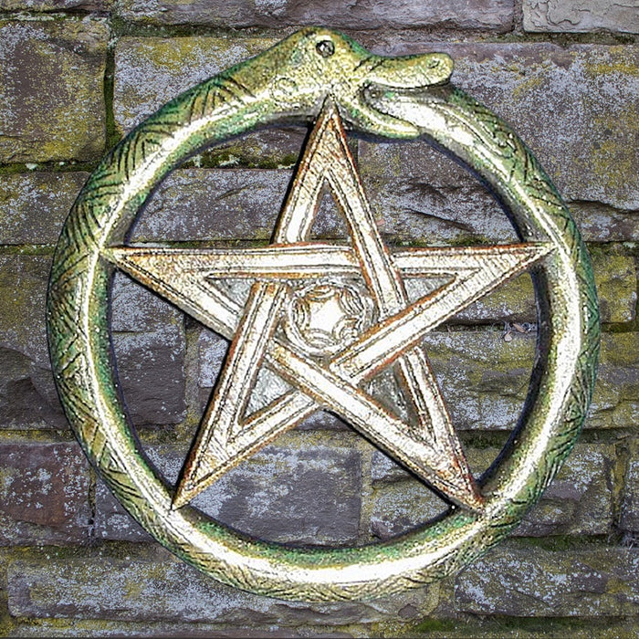 Käärme & Pentagrammi seinäkoriste
