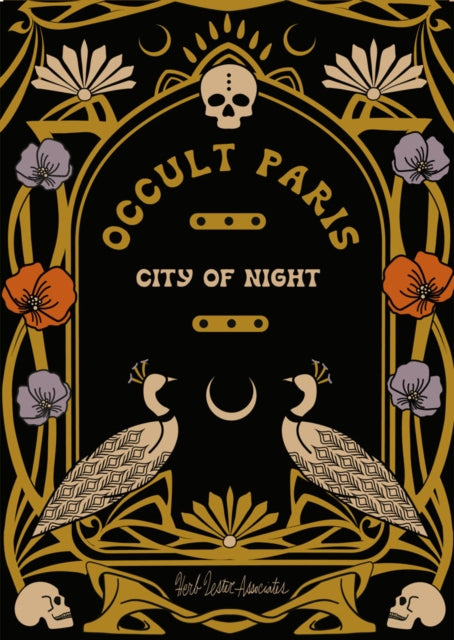 Occult Paris: City Of Night - Herb Lester Associates (kartta)
