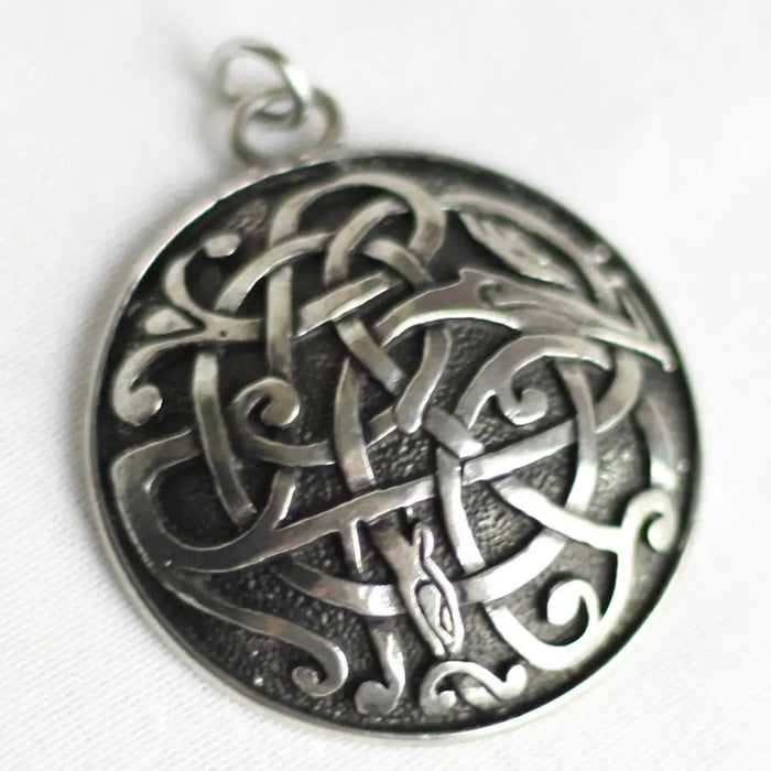 Kells Serpent Beast Keltische Halskette