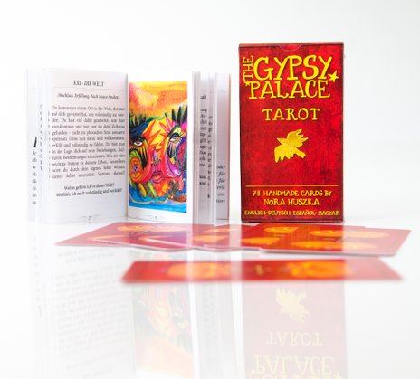 Tarot coleccion The Gypsy Palace Tarot - Nora Huszka - 2013 (indie)(preloved/käytetty)
