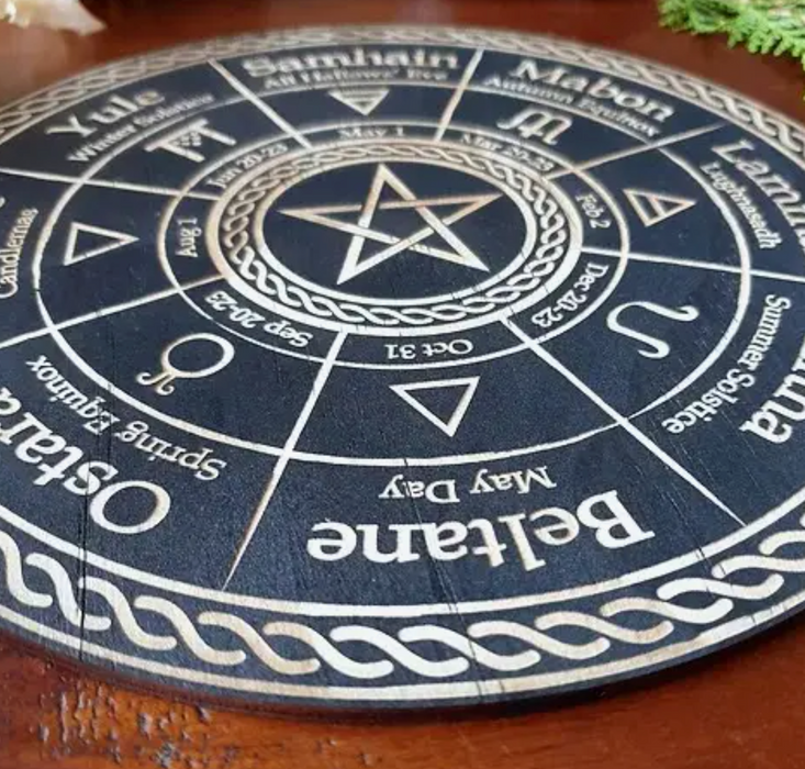 Pentagram Wheel of the Year- vuodenpyörä 30cm