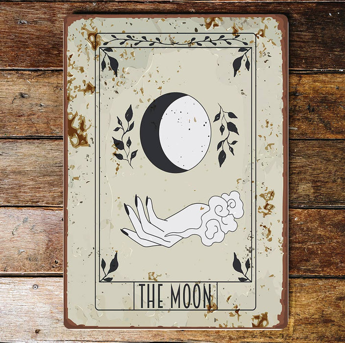 The Moon tarot card - peltikyltti
