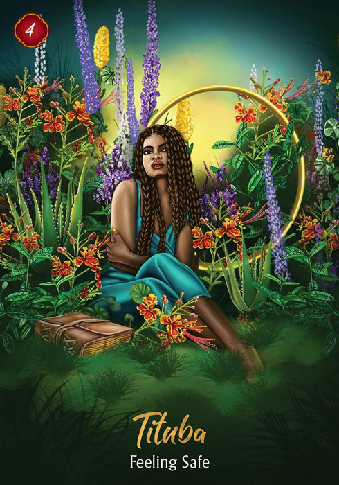African Goddess Rising Oracle - Abiola Abrams - Tarotpuoti