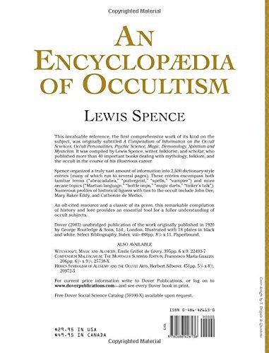 An Encyclopaedia of Occultism - Lewis Spence - Tarotpuoti