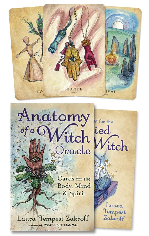 Anatomy of a Witch Oracle: Cards for the Body, Mind & Spirit - Tarotpuoti