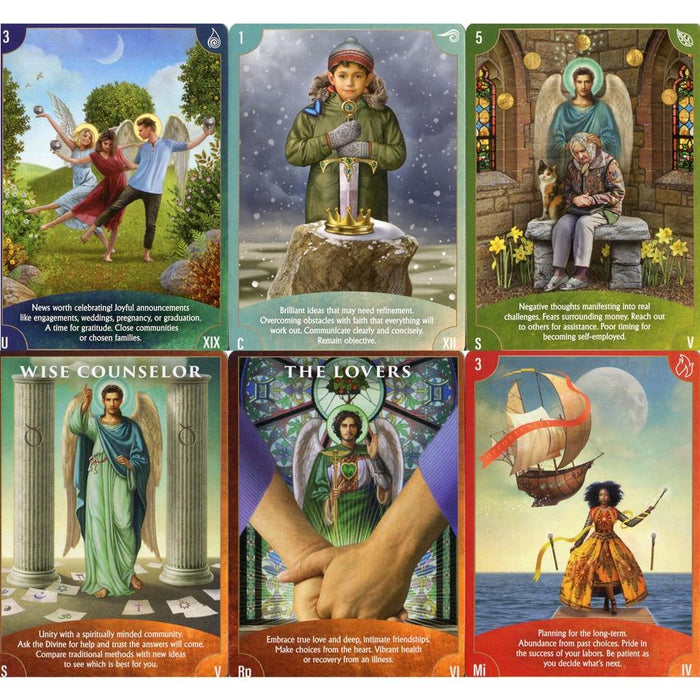 Angel Wisdom Tarot Cards - Radleigh Valentine - Tarotpuoti