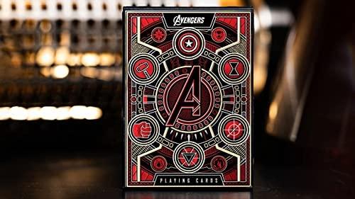 Avengers Red Edition pelikortit - Theory11 - Tarotpuoti
