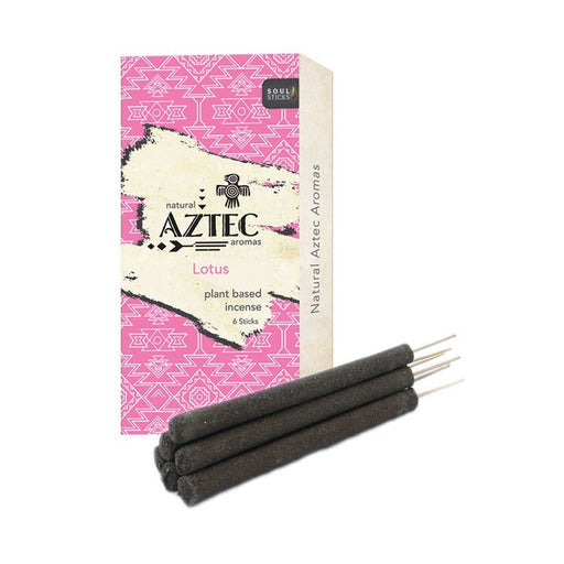 AZTEC Lotus suitsuketikut >6kpl - Soul Sticks - Tarotpuoti