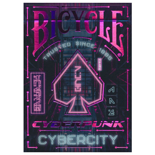 Bicycle Cyberpunk Cybercity Playing Cards - USPC - Tarotpuoti