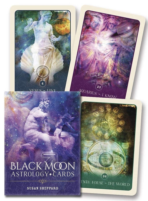 Black Moon Astrology Cards - Tarotpuoti
